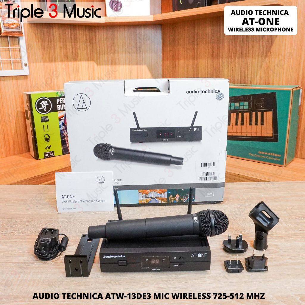 Audio Technica ATW 13DE3 Mic wireless handheld 1 mic wireless