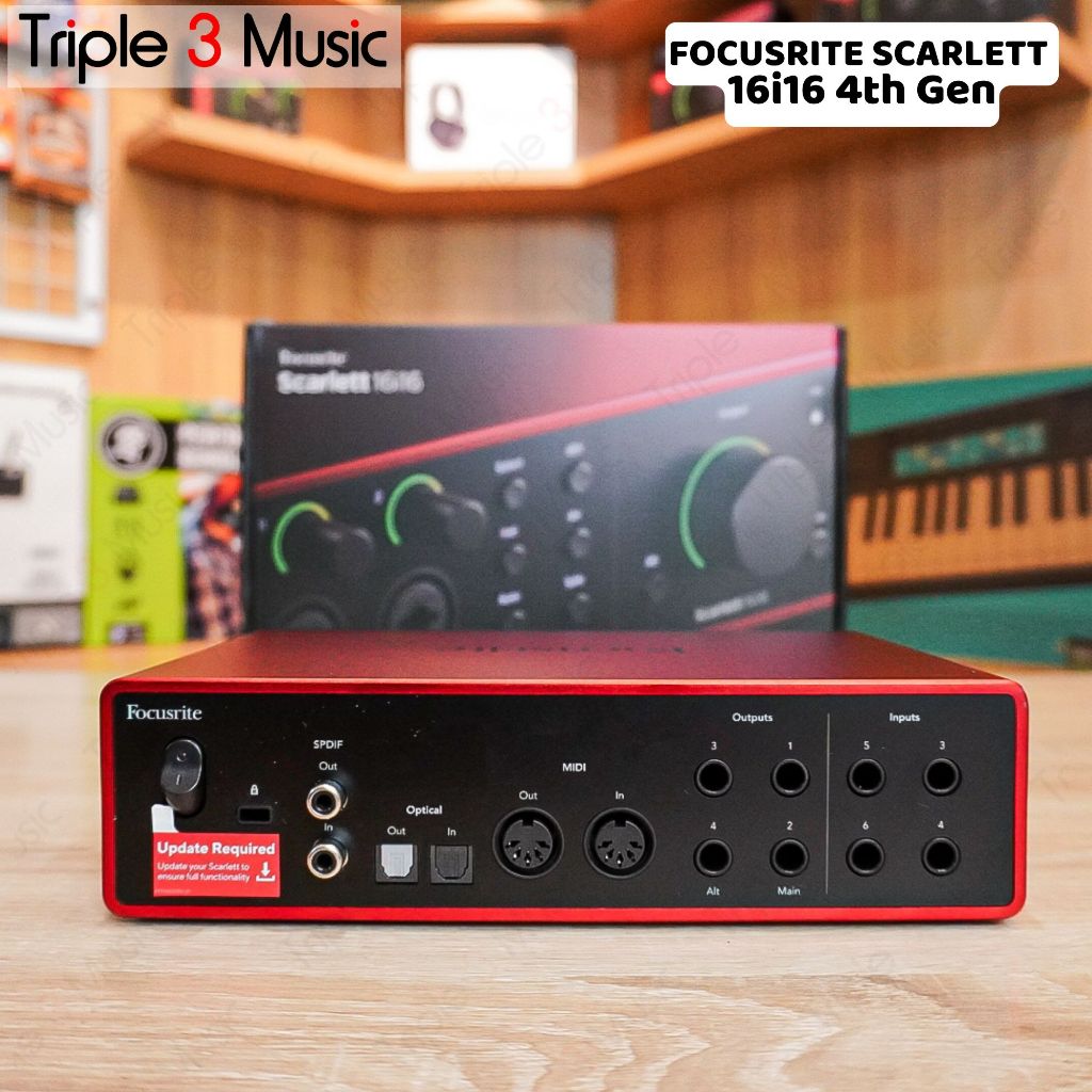 Focusrite Scarlett 16i16 4th Gen USB Audio Interface