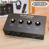 M-Audio M-Track Mtrack Duo HD Producer Pack PAKET RECORDING