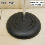 Nawiwa TLK 901 Premium Stand Mic microphone besi LURUS dudukan BULAT besi kokoh