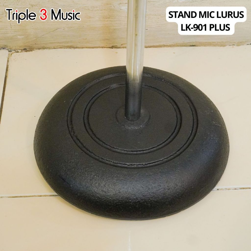 Nawiwa TLK 901 Premium Stand Mic microphone besi LURUS dudukan BULAT besi kokoh