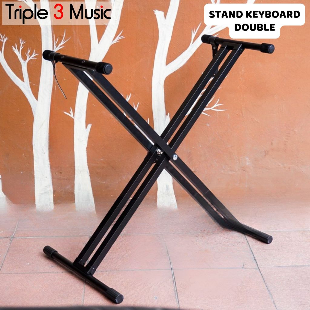 STAND KEYBOARD DOUBLE X kokoh midi controller