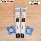 WAVE WM A200 WM-A200 Premiun Mic Wireless handheld 2 channel