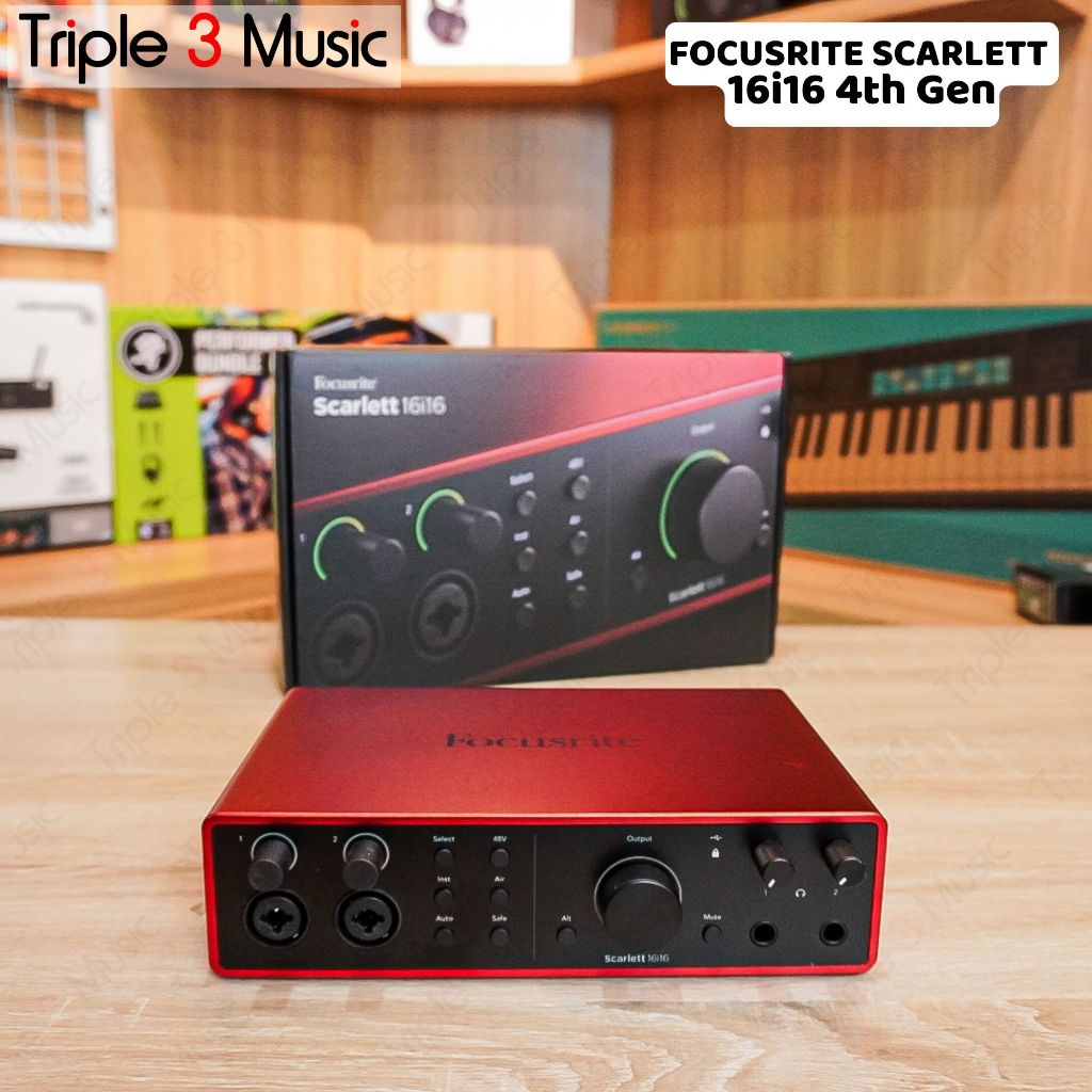 Focusrite Scarlett 16i16 4th Gen USB Audio Interface