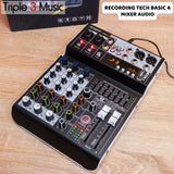 Recording tech basic 4 basic4 Mixer audio usb