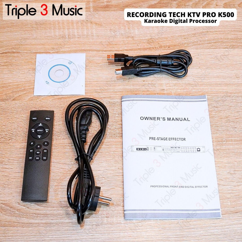 Recording Tech KTV PRO K500 Karaoke Effect Processor KTV PRO K500