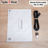 Solid State Logic SSL2 + SSL 2 PLUS mk2 mkII Audio interface 32 bit usb c 2x4