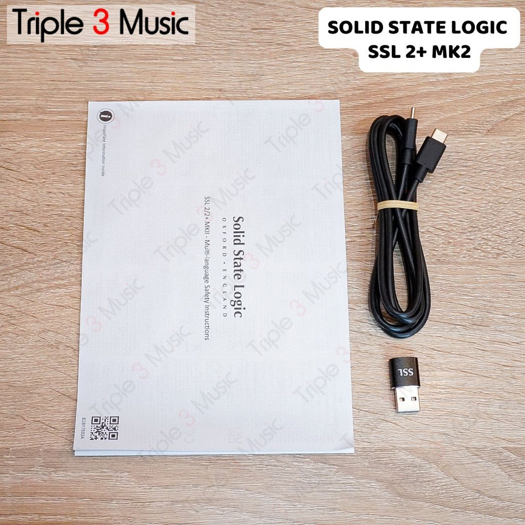 Solid State Logic SSL2 + SSL 2 PLUS mk2 mkII Audio interface 32 bit usb c 2x4