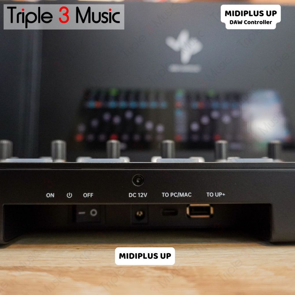 MIDIPLUS UP dan UP+ PLUS Midi controller DAW Controller transport fader controller automatic