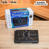 M-audio M-Game RGB Dual Streaming Mixer Gaming