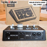 Solid State Logic SSL2 SSL 2 mk2 mkII Audio interface 32 bit usb c 2x2