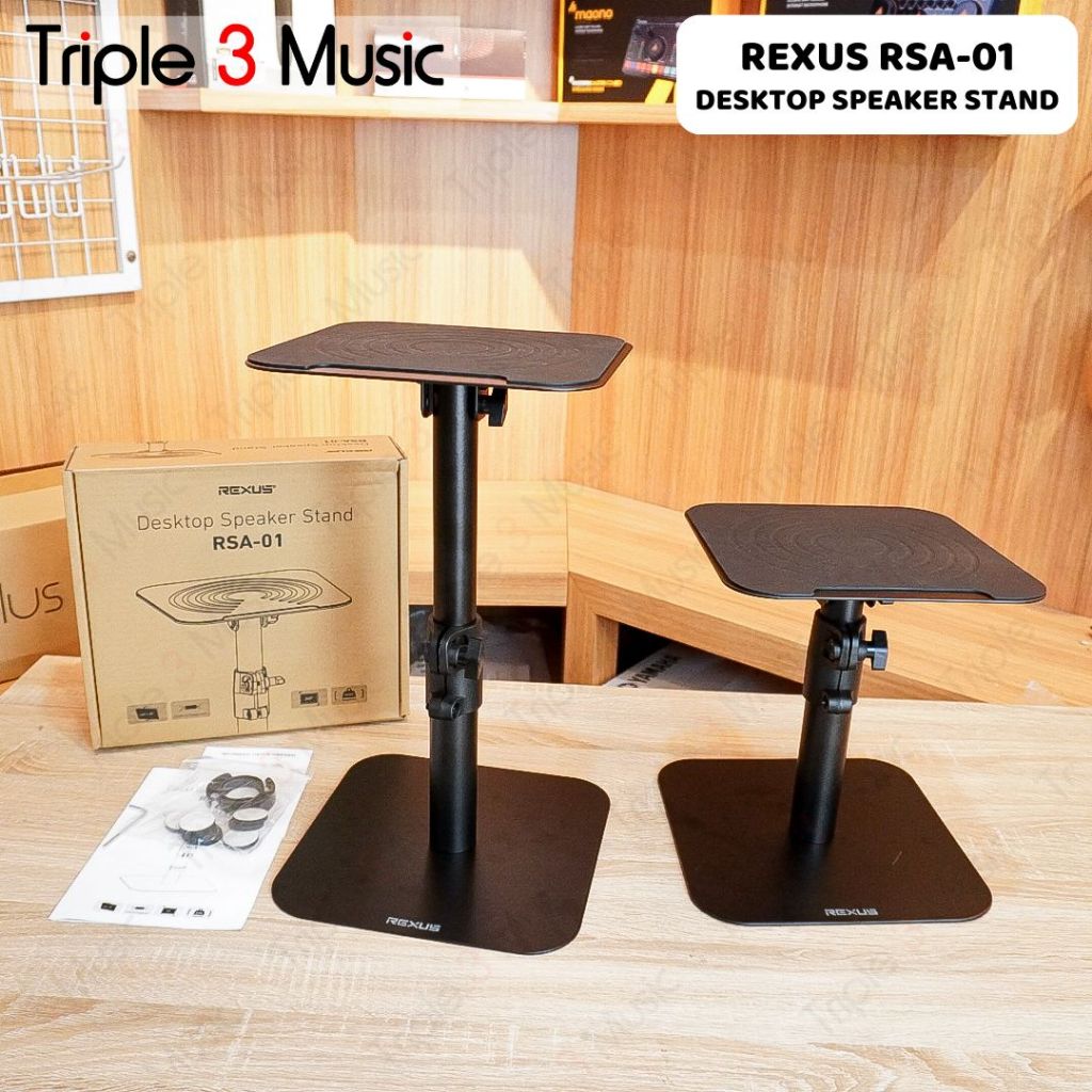 REXUS RSA-01 Desktop Stand Speaker Monitor