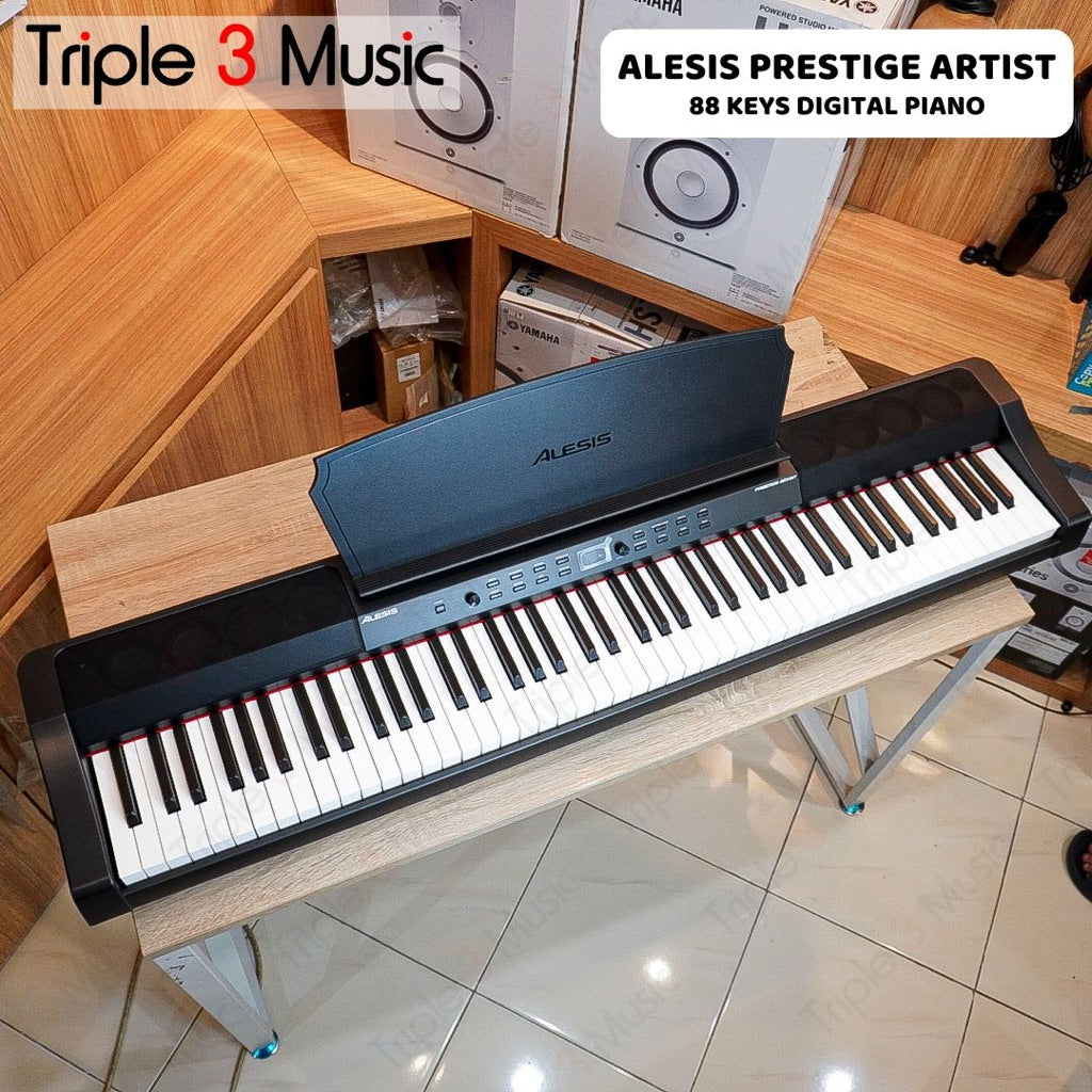 Alesis PRESTIGE ARTIST 88-Key Digital Piano with Graded Hammer-Action