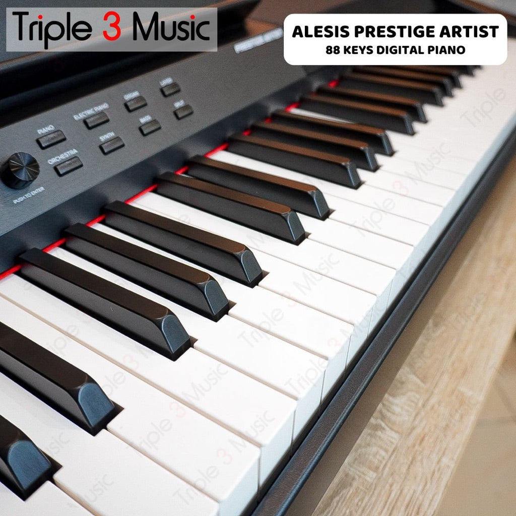 Alesis PRESTIGE ARTIST 88-Key Digital Piano with Graded Hammer-Action