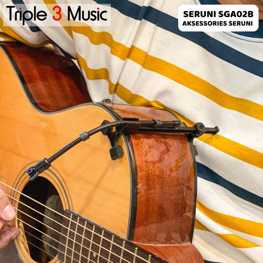 SERUNI SGA01 Aksesoris Clip Buat Gitar Akustik SEM 02