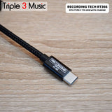 Recording Tech RT 366 RT366 OTG Tipe C USB C to USB A 3.0 & USB C CHARGING OTG USB C sambil charger STREAMING