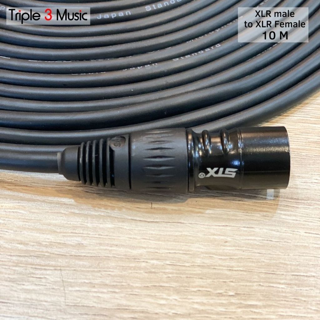 Kabel microphone XLR male to XLR fe 10m OFC Japan Standard