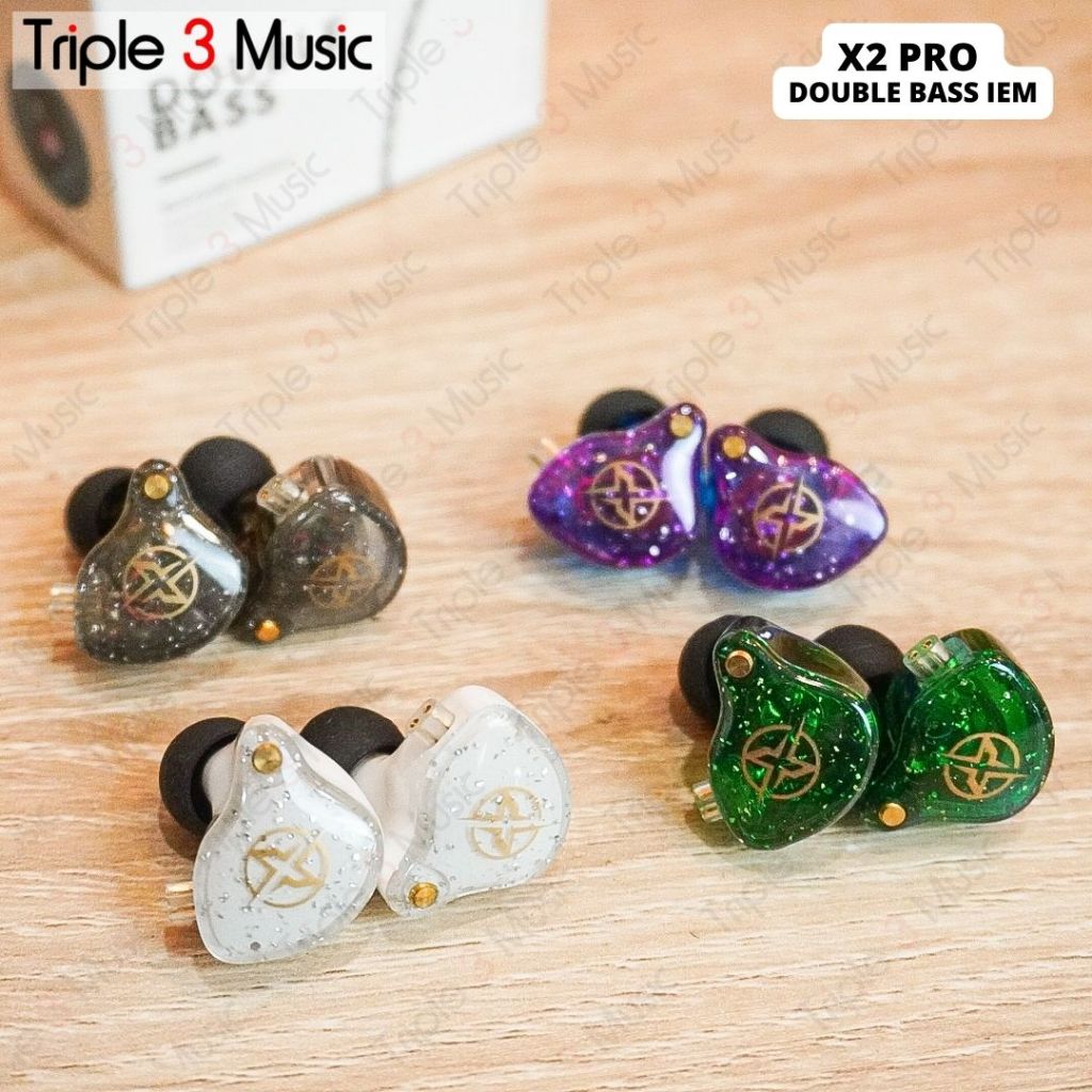 IEM X2PRO X2 PRO Double Bass In Ear Monitor IEM Panggung