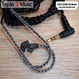 CVJ CSE 1BA 1DD In Ear Earphone Hybrid Driver Monitor HIFI Earphone With 2PIN IEM