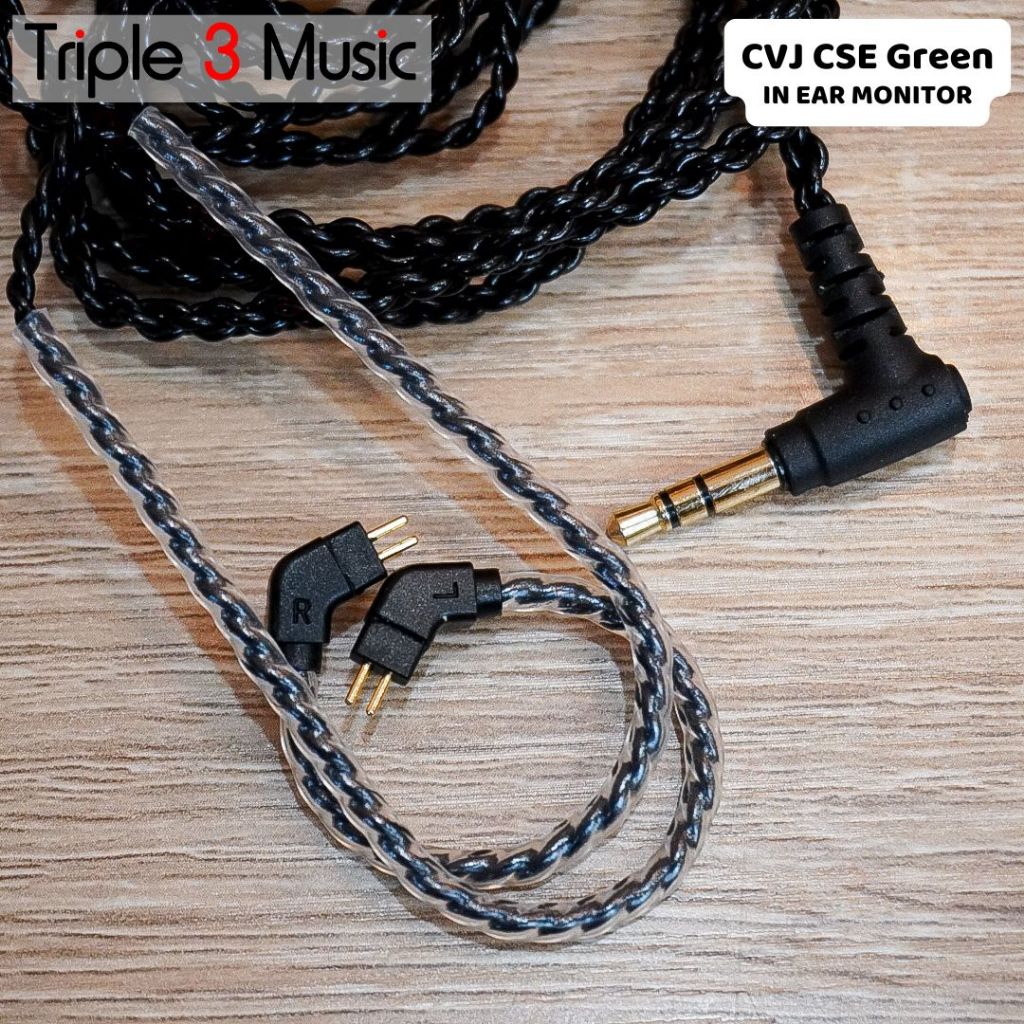 CVJ CSE 1BA 1DD In Ear Earphone Hybrid Driver Monitor HIFI Earphone With 2PIN IEM