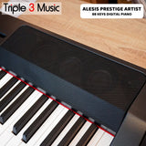 Alesis PRESTIGE ARTIST 88-Key Digital Piano with Graded Hammer-Action