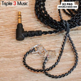 IEM X2PRO X2 PRO Double Bass In Ear Monitor IEM Panggung