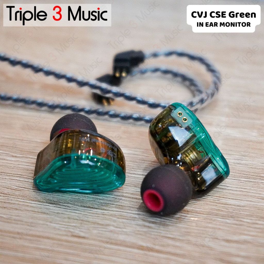 CVJ CSE 1BA 1DD In Ear Earphone Hybrid Driver Monitor HIFI Earphone With 2PIN IEM