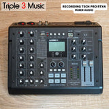 RECORDING TECH Pro RTX6 Pro rt x6 prortx6 Mixer Audio USB 6 Channel