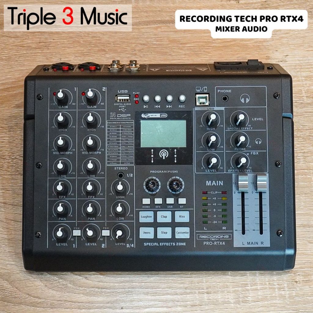 RECORDING TECH Pro RTX6 Pro rt x6 prortx6 Mixer Audio USB 6 Channel