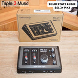 Solid State Logic SSL2 + SSL 2 PLUS mk2 mkII Audio interface 32 bit usb c 2x4