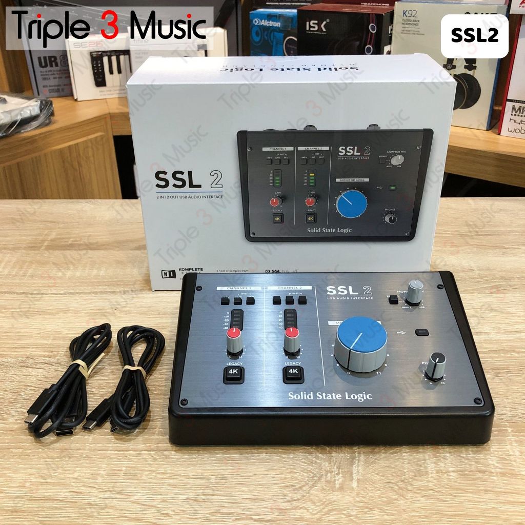 Solid State Logic SSL2 SSL 2 2x2 Soundcard Audio Interface ORIGINAL