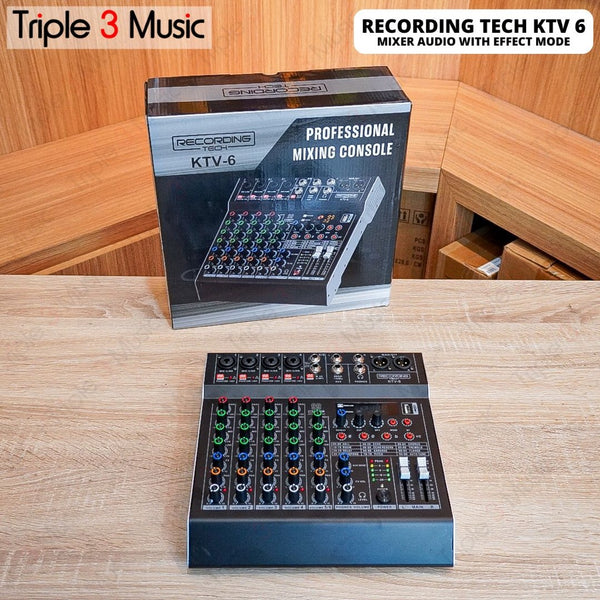 RECORDING TECH Mixer KTV 6 KTV6 With Key Control & Eliminate Vocal KTV6