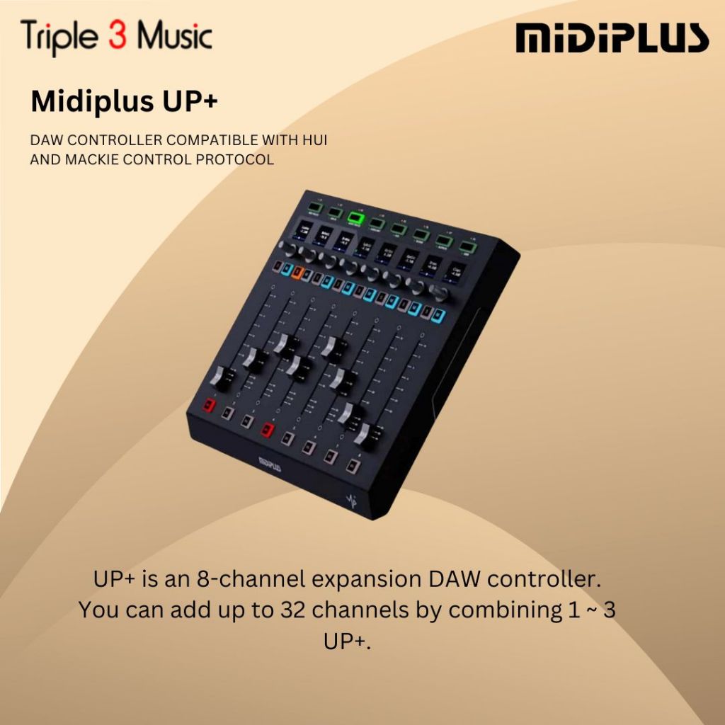 EXTENDER MIDIPLUS UP+ UP PLUS FADER midi controller daw