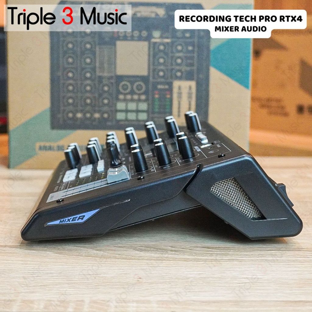 Recording Tech PRO RT X4 PRO RTX4 Mixer 2 Channel USB