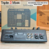 Recording Tech PRO RT X4 PRO RTX4 Mixer 2 Channel USB