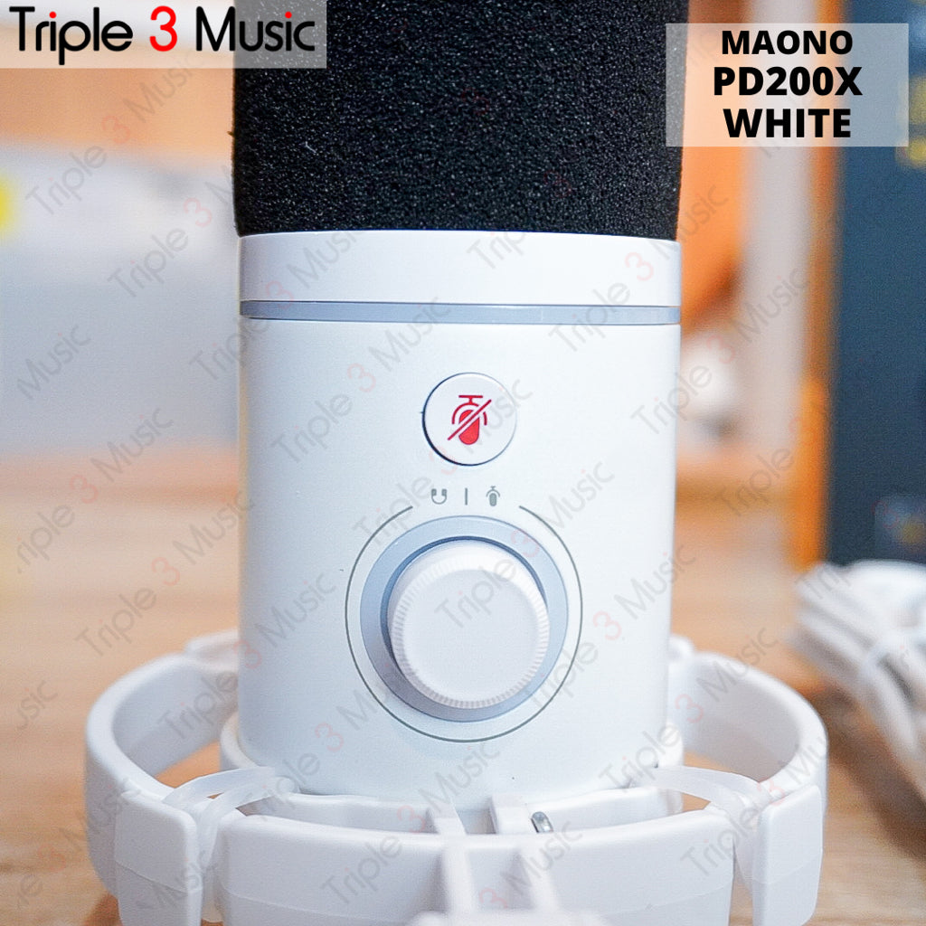 Maono PD200 PD200X RGB Microphone Mic Dynamic USB & XLR Podcast broadcast