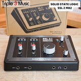 Solid State Logic SSL2 SSL 2 mk2 mkII Audio interface 32 bit usb c 2x2
