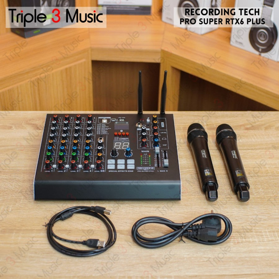 RECORDING TECH Pro RTX6 Pro rt x6 prortx6 Mixer Audio USB 6 Channel