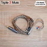 CVJ Nami Wired Hybrid Earphone 1DD + 1BA In-Ear Monitors Music Headset Gaming Headphone Live Earbuds with 0.75 2-pin Cable