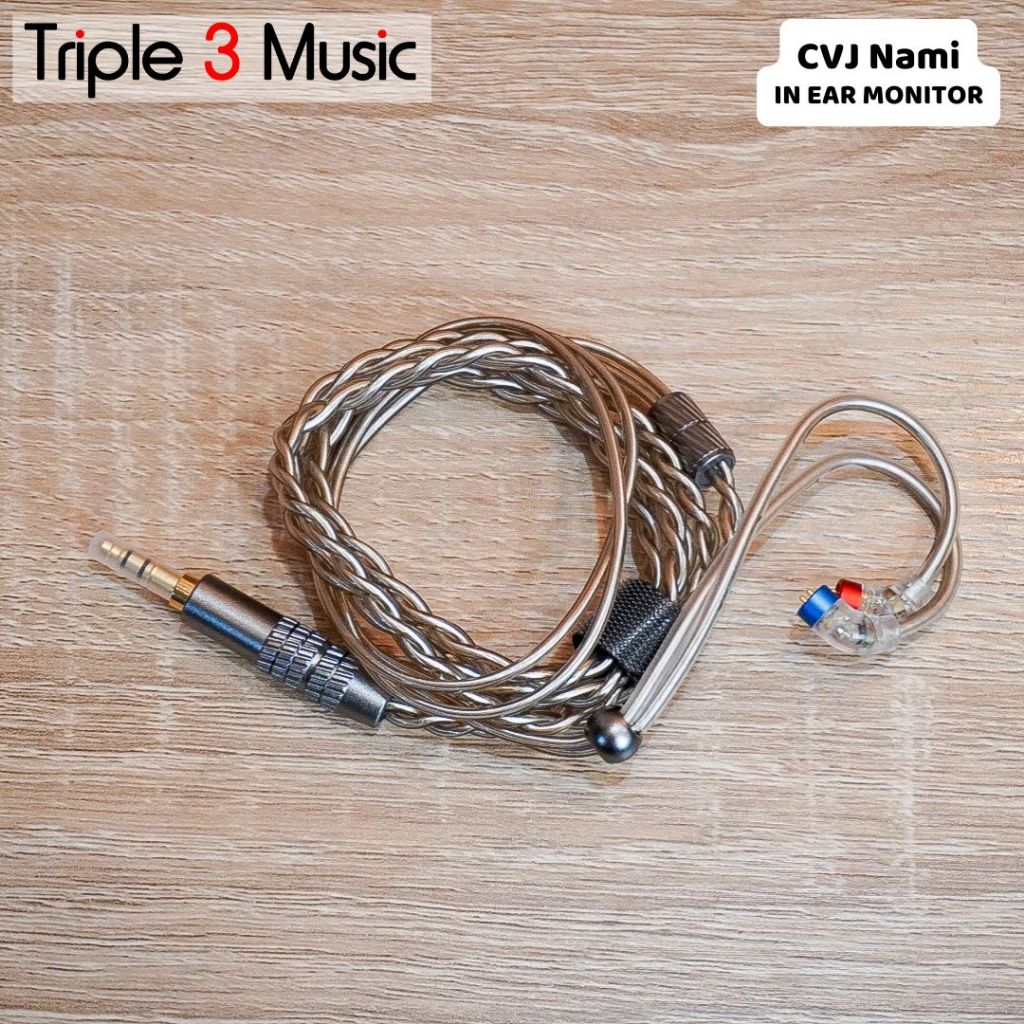 CVJ Nami Wired Hybrid Earphone 1DD + 1BA In-Ear Monitors Music Headset Gaming Headphone Live Earbuds with 0.75 2-pin Cable