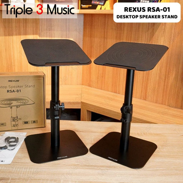 REXUS RSA-01 Desktop Stand Speaker Monitor