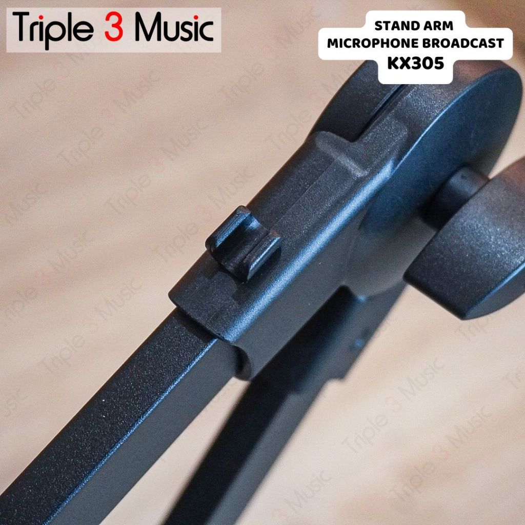 TFF Stand Arm Robot Broadcast radio stand Mic meja stand recording robot Aluminium without Spring - KX035