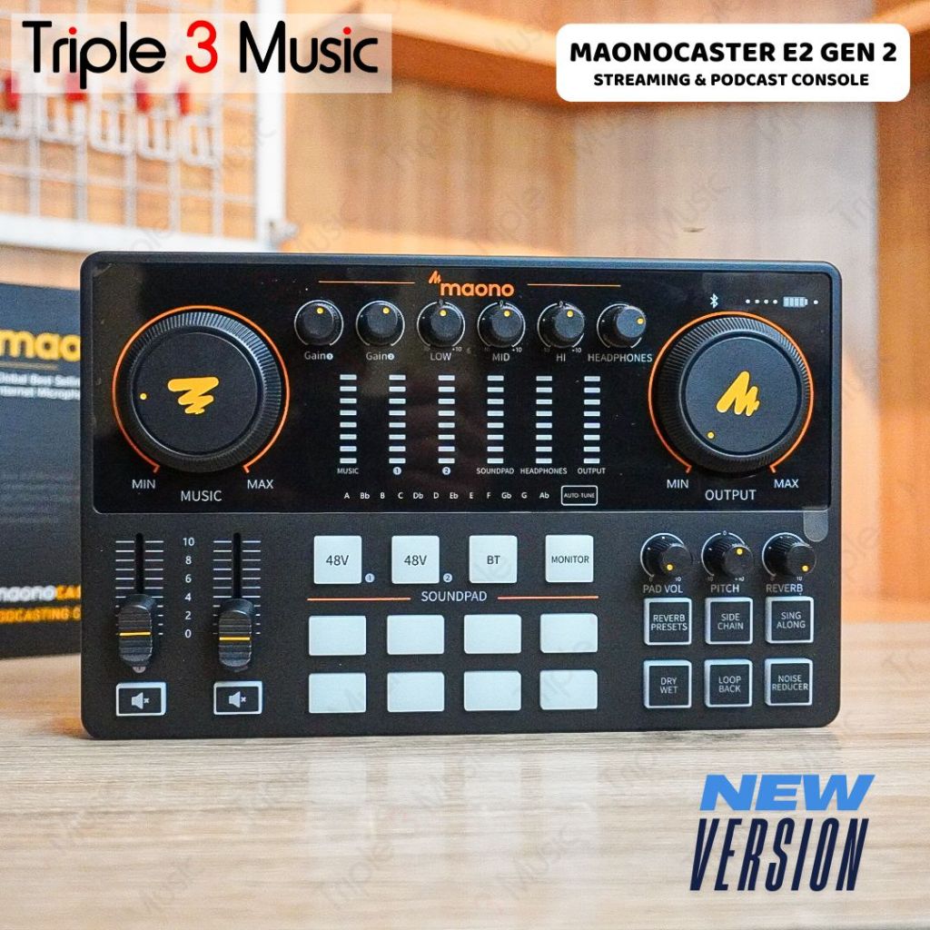 Maono E2 Maonocaster AME2 Soundcard usb streaming podcast