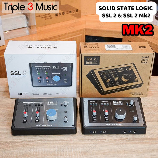 Solid State Logic SSL2 SSL 2 2x2 Soundcard Audio Interface ORIGINAL