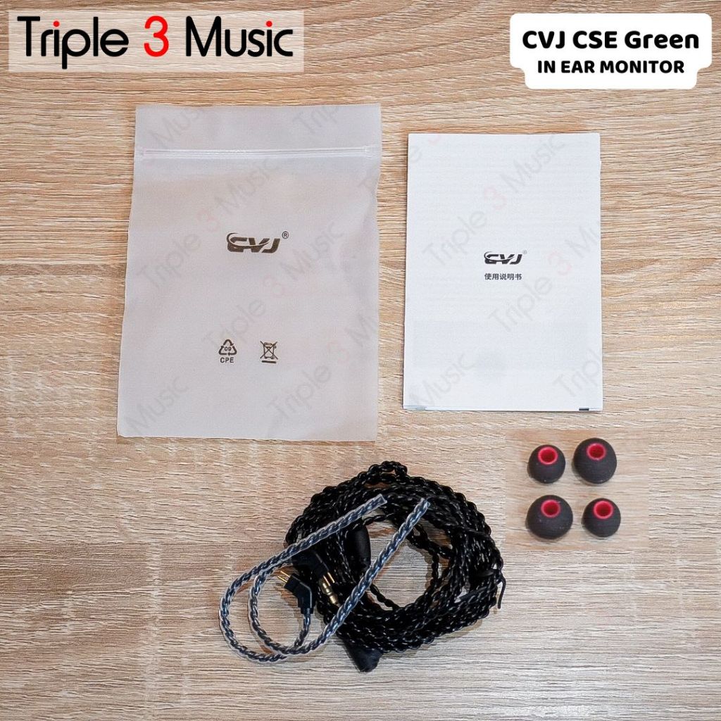 CVJ CSE 1BA 1DD In Ear Earphone Hybrid Driver Monitor HIFI Earphone With 2PIN IEM
