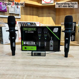 RECORDING TECH RT HH WM2 Wireless Microphone 2 mic ORIGINAL