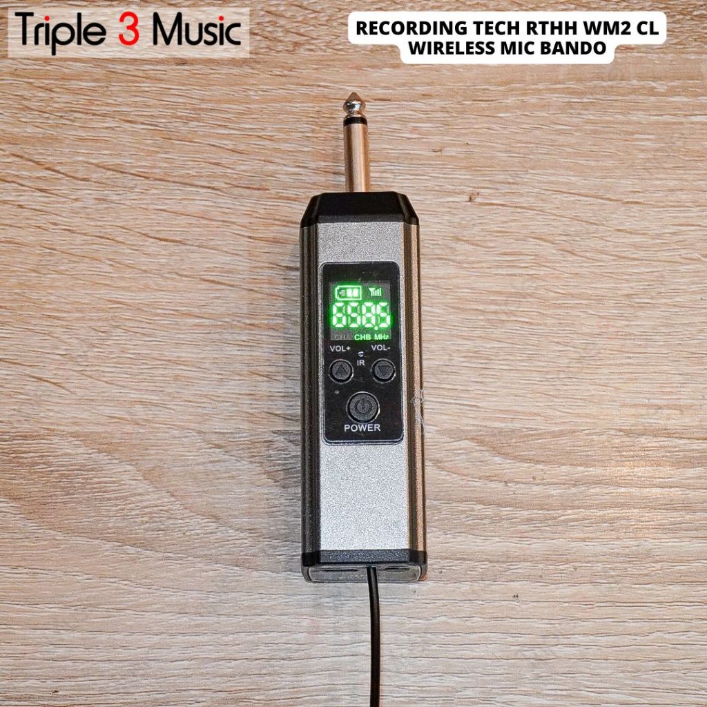 RECORDING TECH RT HH WM2 Wireless Microphone 2 mic ORIGINAL