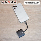 Recording Tech RT 356 RT356 OTG lightning to USB A & Charging Lightning OTG lightning sambil charger STREAMING