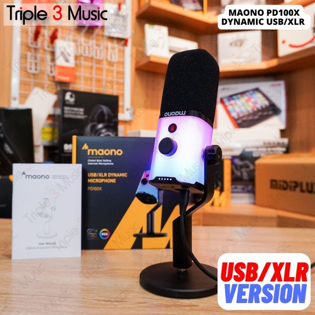 MAONO PD100X USB XLR Mic DYNAMIC USB microphone usb mic gaming