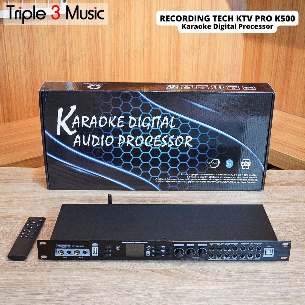 Recording Tech KTV PRO K500 Karaoke Effect Processor KTV PRO K500